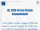 Where to Watch ISL 2026: FanCode Wins Broadcast Rights for Season 12