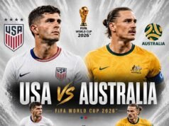 USA and Australia Set for High-Stakes Group D Showdown