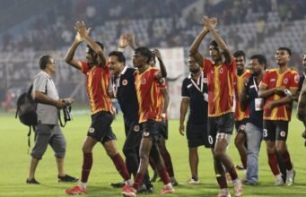 Calcutta Football League : Mighty East Bengal’s Young Brigade Hold Star-Studded Mohun Bagan to 1-1 Draw Clicked By : Saurit Chatterjee